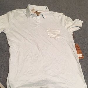 Sky blue polo from Hudson & Barrow